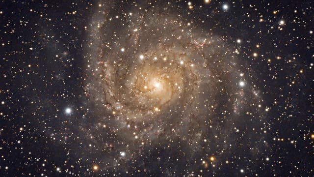 Die verborgene Galaxie hinter der Milchstraße