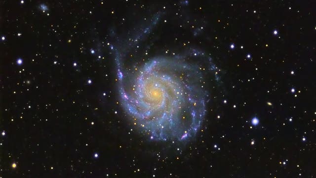 Feuerradgalaxie - M 101