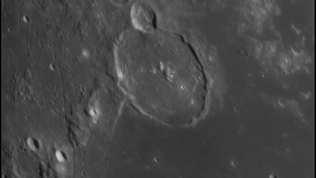 Krater Gassendi & Rimae Mersenius