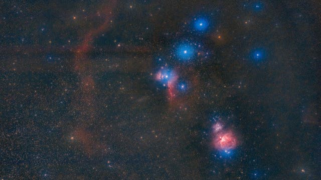 Nebel und Sterne des Orion