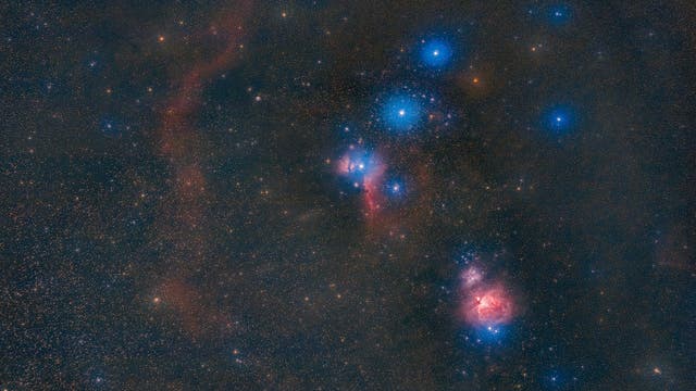 Nebel und Sterne des Orion (neu bearbeitet)