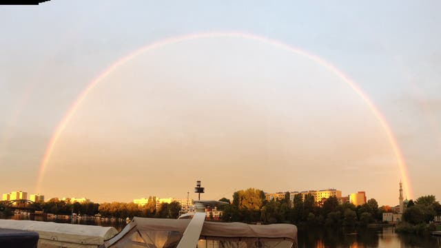 Regenbogen über Potsdam