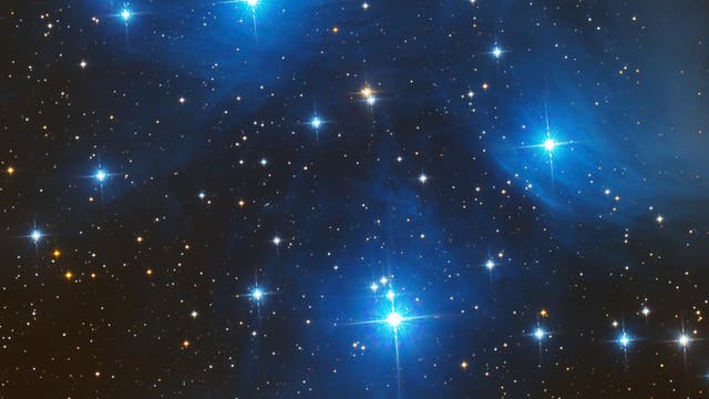 Messier 45 - Die sieben Schwestern