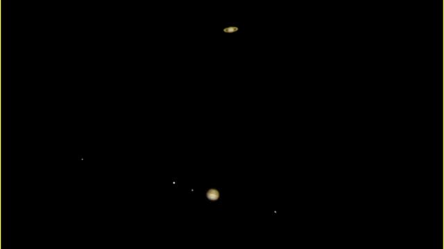 Jupiter und Saturn am 21. Dezember 2020