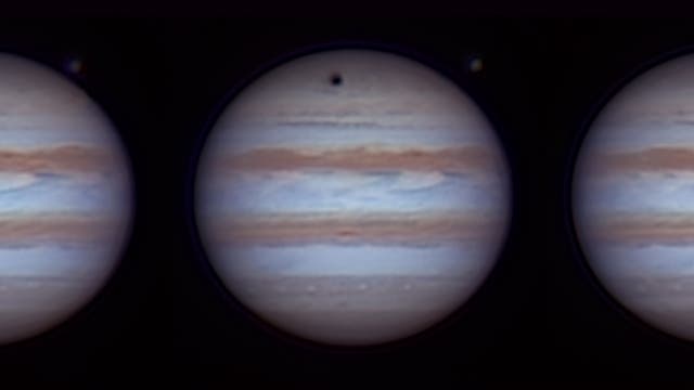 Jupiter mit Kallisto und Schatten