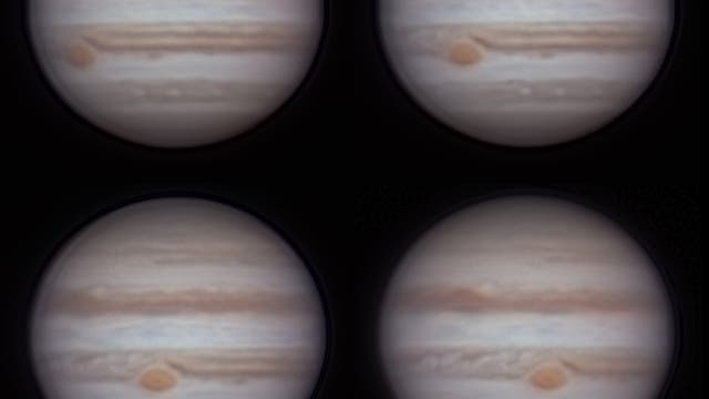 Jupitersequenz mit GRF