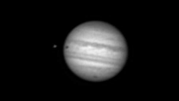 Jupiter 27.7.2009 + Impakt + Io Schatten