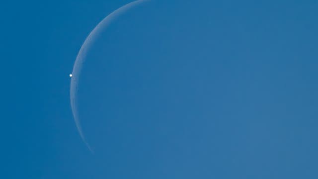 The Moon occults Venus