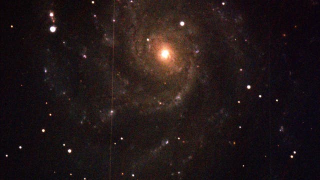 Messier 101 mit Supernova
