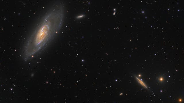 Messier 106 und Freunde