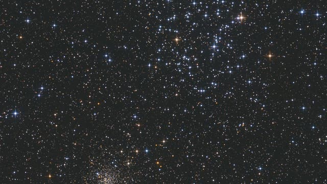 Ein ungleiches Paar? Messier 35 und NGC 2158