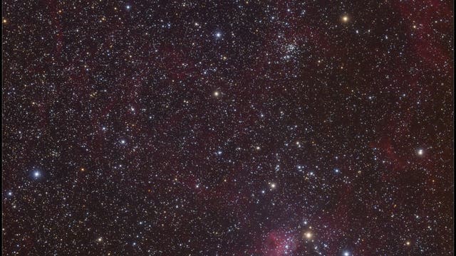 Messier 38 und die Spinne