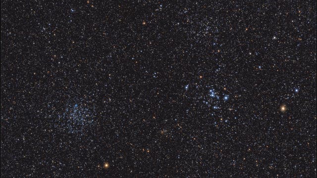  Messier 46 & Messier 47 im Einhorn