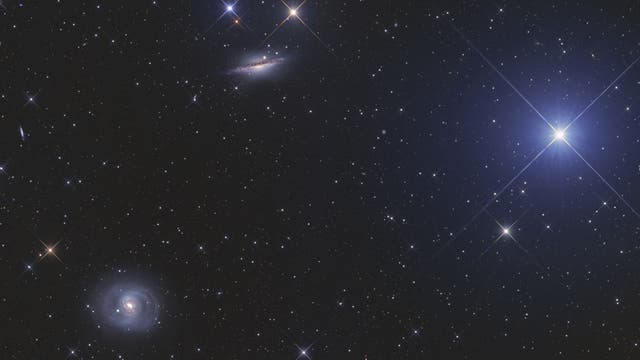 Galaxien Messier 77 und NGC 1055
