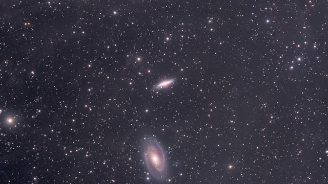M 81, M 82 und Galactic Flux