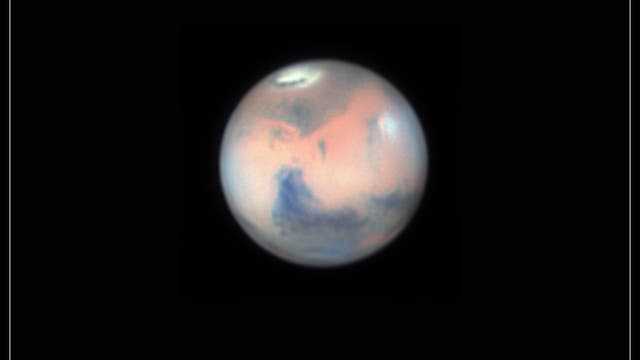 Mars: Syrtis Major und Utopia Planitia