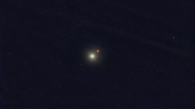 Mars überholt Jupiter