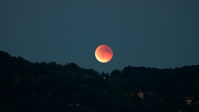 Totale Mondfinsternis über Jena