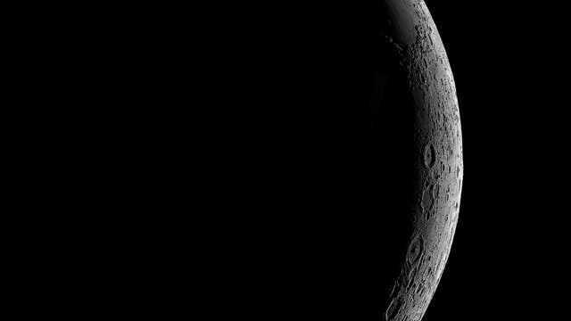 Mondmosaik bestehend aus 16 Einzelbildern