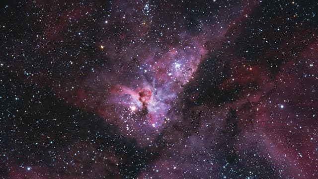 Eta-Carinae-Nebel, Zentralteil