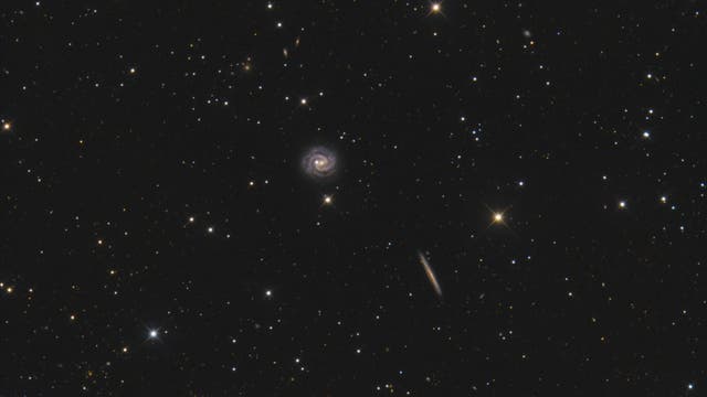NGC 3507 und NGC 3501
