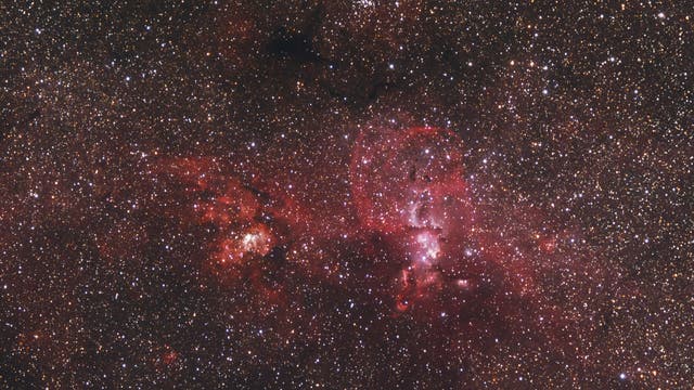 NGC 3576 bis NGC 3603