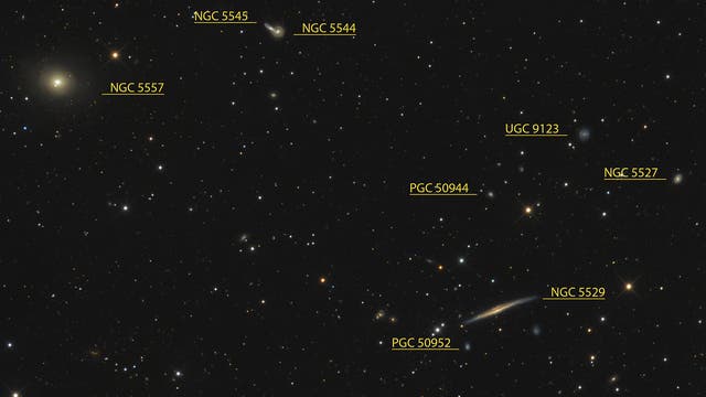 NGC 5529 und NGC 5557 (Objekte)