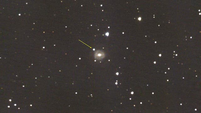 Supernova in der Galaxie NGC 5957
