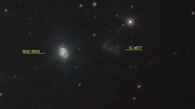 NGC 6543  Katzenaugennebel mit Halo - 2