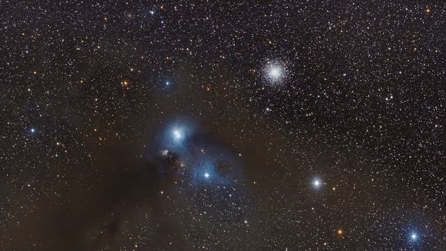 Corona-Australis-Molekülwolke mit NGC 6723