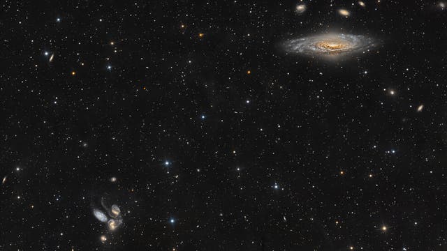 NGC 7331 mit Stephans Quintett