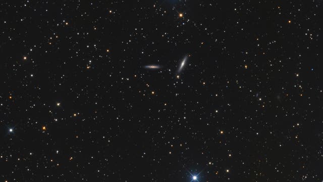 Galaxien NGC 7339 und NGC 7332  