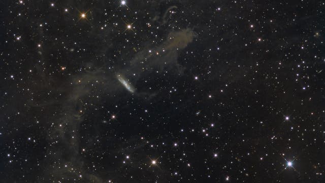 NGC 7497 und Galaktischer Zirrus