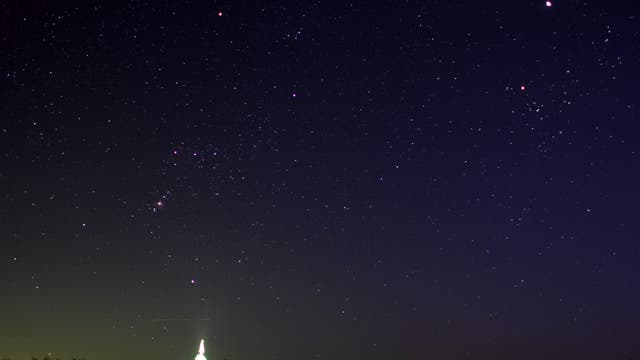 Orion über dem Gaußturm