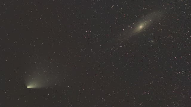 Panstarrs bei M31