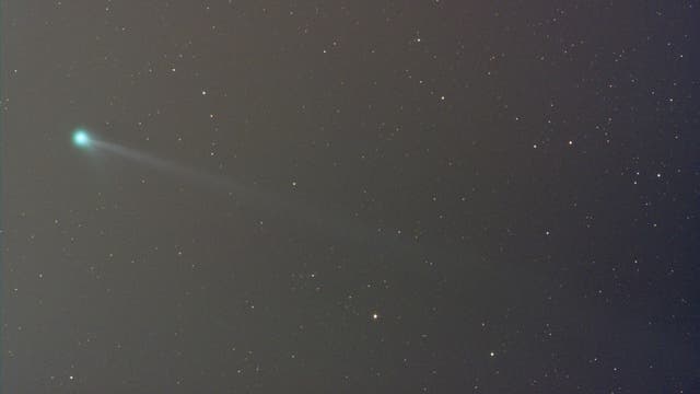 Abschied vom Kometen C/2009 R1 McNaught