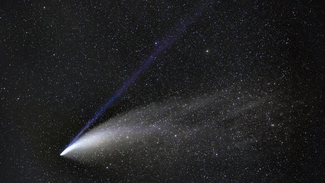Komet Neowise vom 21. Juli 2020 vom Vogelsberg aus aufgenommen