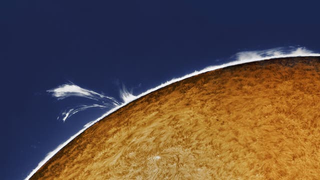 Eruption auf der Sonne