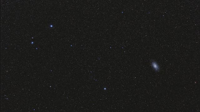 Sternbild Dreieck mit M33