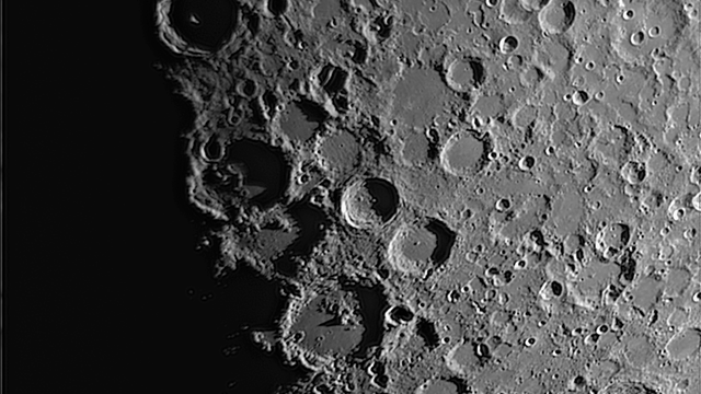 Ptolemaeus bis Walther - Mondregion mit "kleinpixliger" Kamera und kurzbrennweitigem Newton