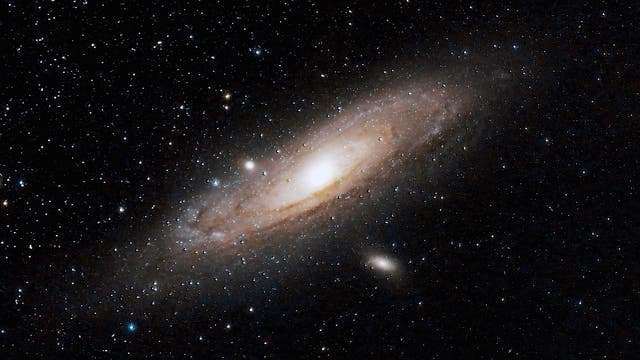 Messier 31 mit dem Tele