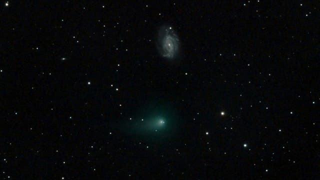 C/2012 K1 (PANSTARRS) bei NGC 3726 (Neuauswertung)