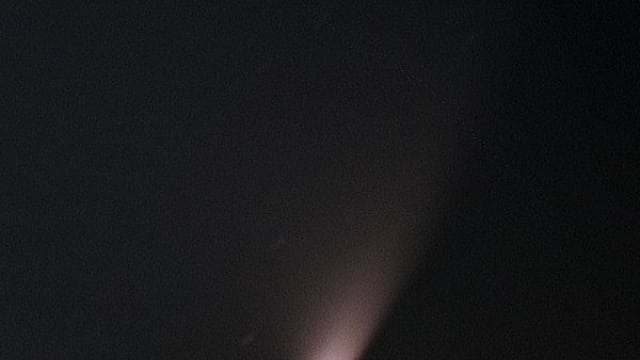 Komet C2011/L4 (PANSTARRS) über La Palma Komet C2011/L4 (PANSTARRS) über La Palma