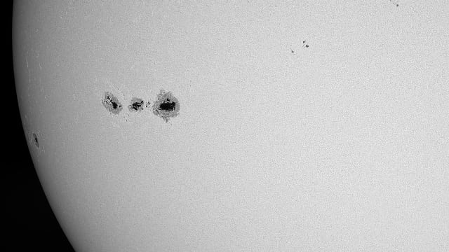 Hochaufgelöstes Sonnenpanorama vom 25.9.2011 Hochaufgelöstes Sonnenpanorama vom 25.9.2011