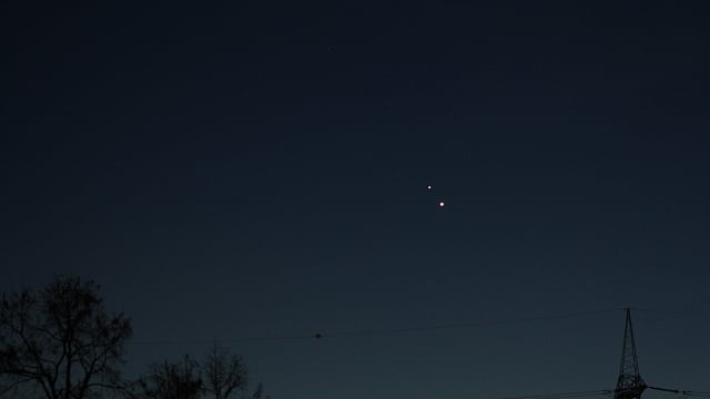 Konstellation Jupiter / Saturn Konstellation Jupiter / Saturn