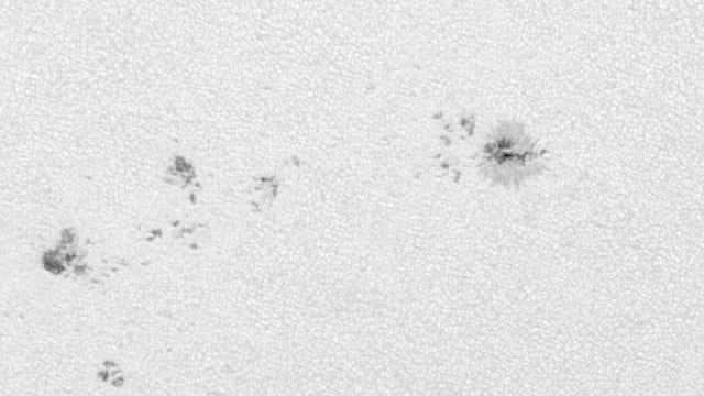 Sonne Fleck NOAA 1787 Sonne Fleck NOAA 1787