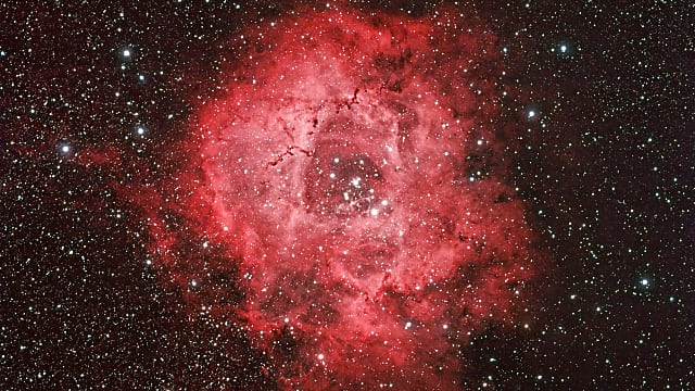 Offener Sternhaufen NGC2244 mit Rosettennebel Offener Sternhaufen NGC2244 mit Rosettennebel
