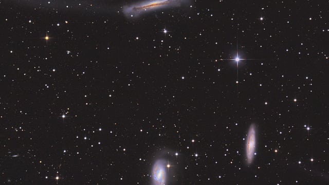 Leo-Triplett Spiralgalaxien Leo-Triplett Spiralgalaxien