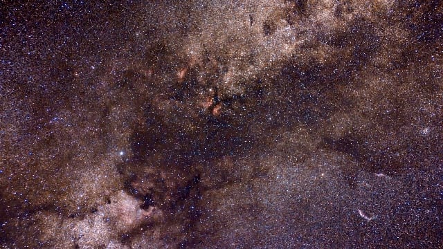 NGC 7000, IC 1318 und Schleiernebel NGC 7000, IC 1318 und Schleiernebel