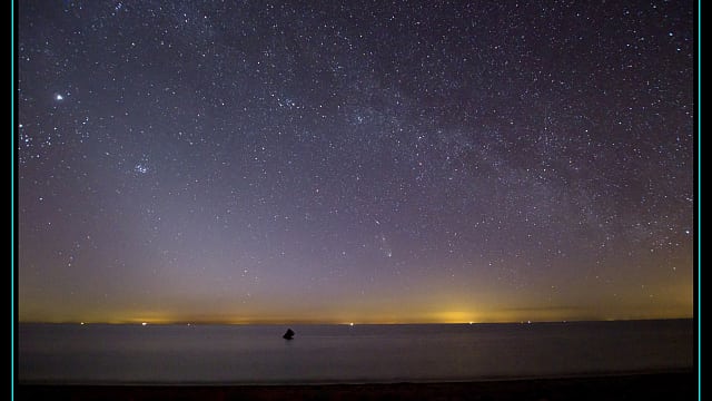 Zodiakallicht mit Komet Panstarrs Zodiakallicht mit Komet Panstarrs